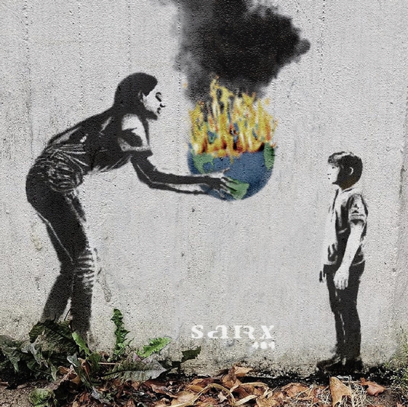 Burning-globe-world-bequeathed-on-fire Lean Logic, by David Fleming